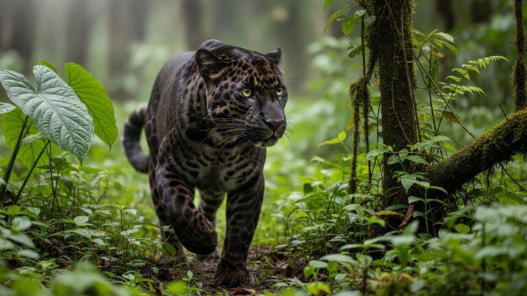 Sri Lankan Black leopard reappears on extinction